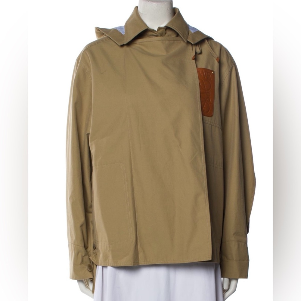 Loewe hooded cotton parka Sz 36